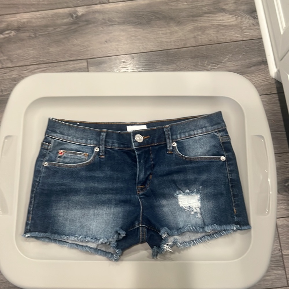EUC! Hudson Amber Cut Off Mini Shorts